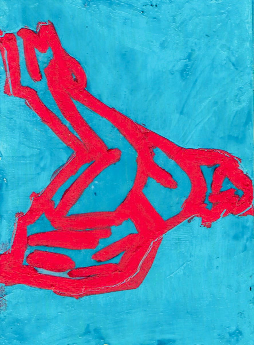 LADY IN RED A-Z EMBELLISHED PRINTS