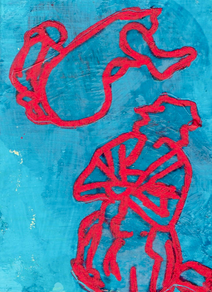 LADY IN RED A-Z EMBELLISHED PRINTS