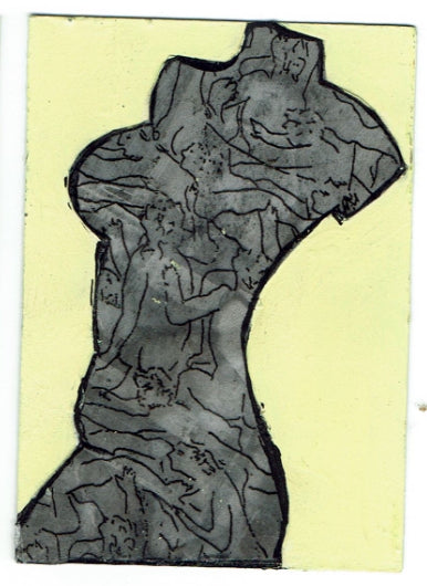 FILTH AND ILLUSION A-Z EMBELLISHED PRINT